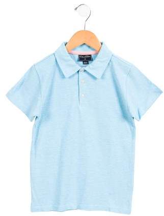 Boys' Short Sleeve Collared Shirt