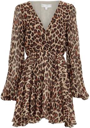 Caroline Constas Olena Silk Leopard Dress Caroline Constas Olena Silk Leopard Dress