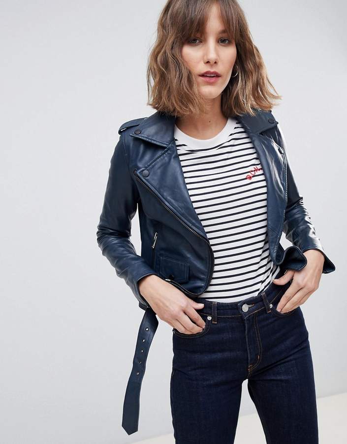 Barney's Originals – Aanabelle – Bikerjacke aus Leder