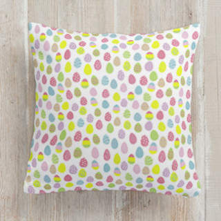 Easter Egg Hunt Self-Launch Square Pillows