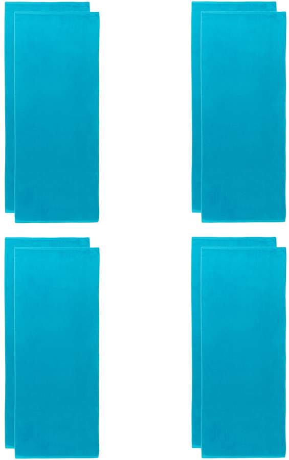 Dohler Solid Terry Velour Beach Towels (Set of 4)
