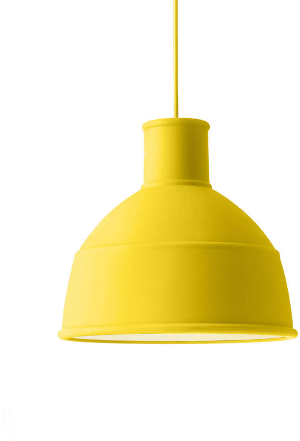 Muuto - Unfold Pendelleuchte, Gelb