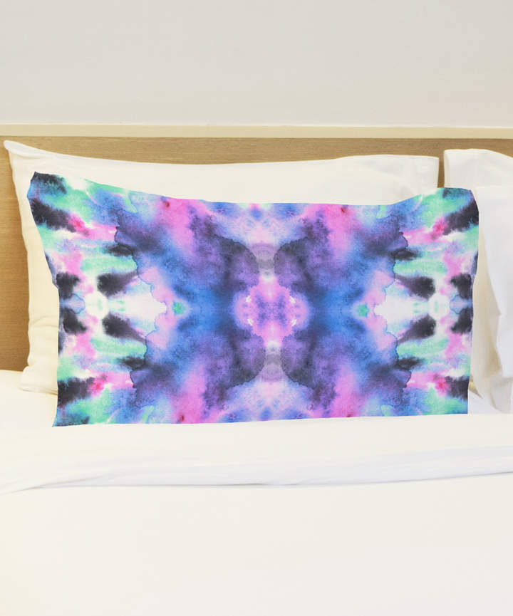 Abstract Ink Colors Standard Pillowcase