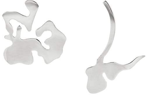 Mounser Women's Broken Flower Earrings