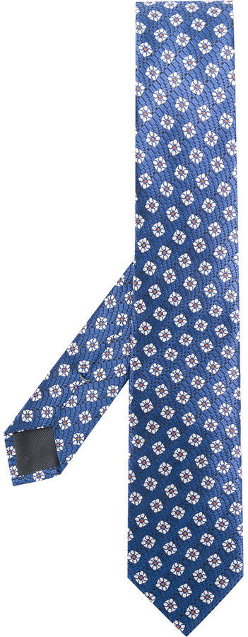 Seidenkrawatte mit Jacquardmuster