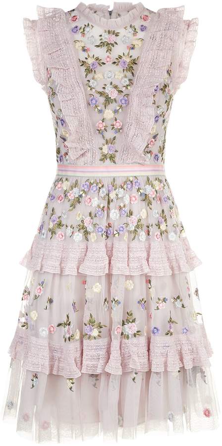 Prism Ditzy Embroidered Mini Dress
