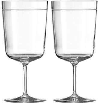 x Wedgwood Vera Bande Set of 2 Goblets