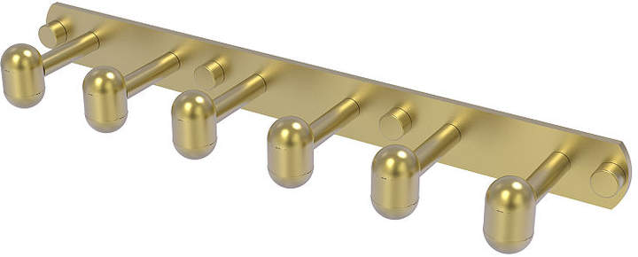 ALLIED BRASS Tango Collection 6-Position Tie and Belt Rack