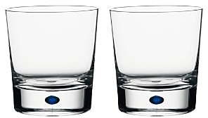 Intermezzo Blue Set of 2 Double Old Fashioned Glasses