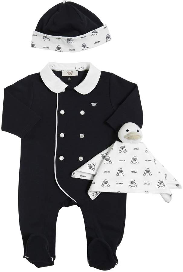 Spielanzu, Mütze Und Spielzeug Aus Jersey