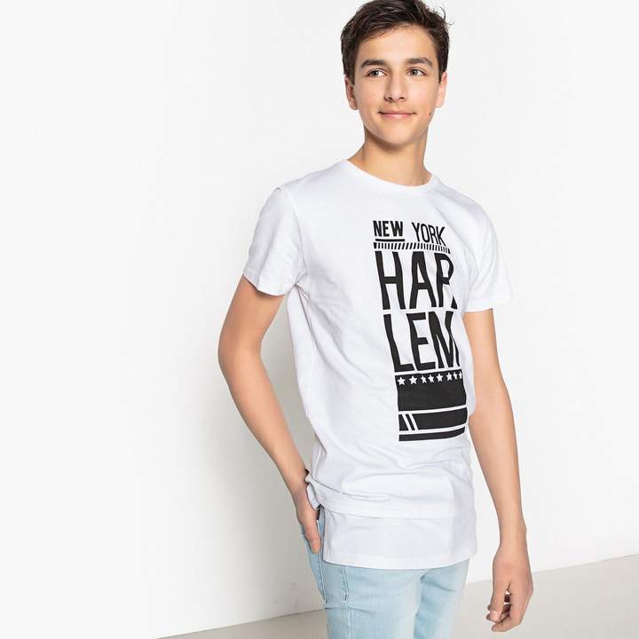 La Redoute Collections Dip Hem T-Shirt, 10-16 Years