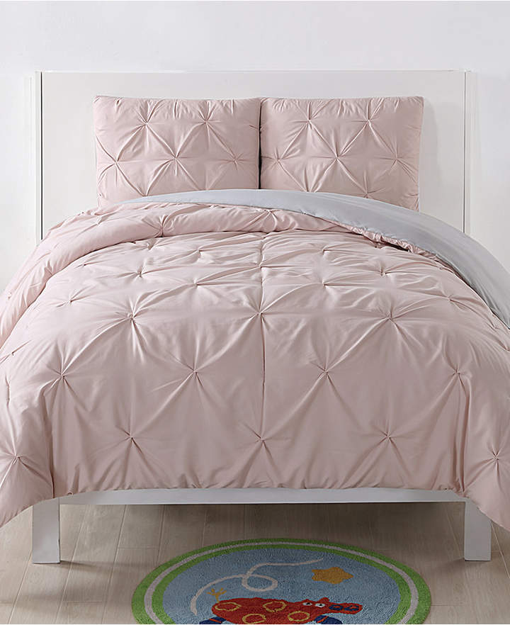 Laura Hart Kids Reversible 2-Pc. Pleated Twin Xl Comforter Set Bedding