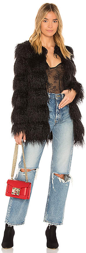 Vale Faux Fur Coat