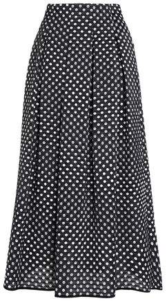 Buy Pleated Jacquard Maxi Skirt!