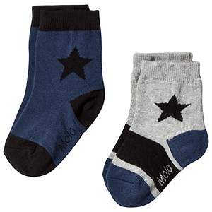 Pack of 2 Blue Nitis Socks