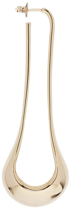 Gold Long Drop Earrings