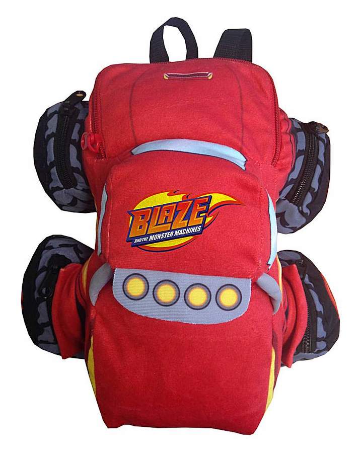 Blaze Truck Plush Backpack
