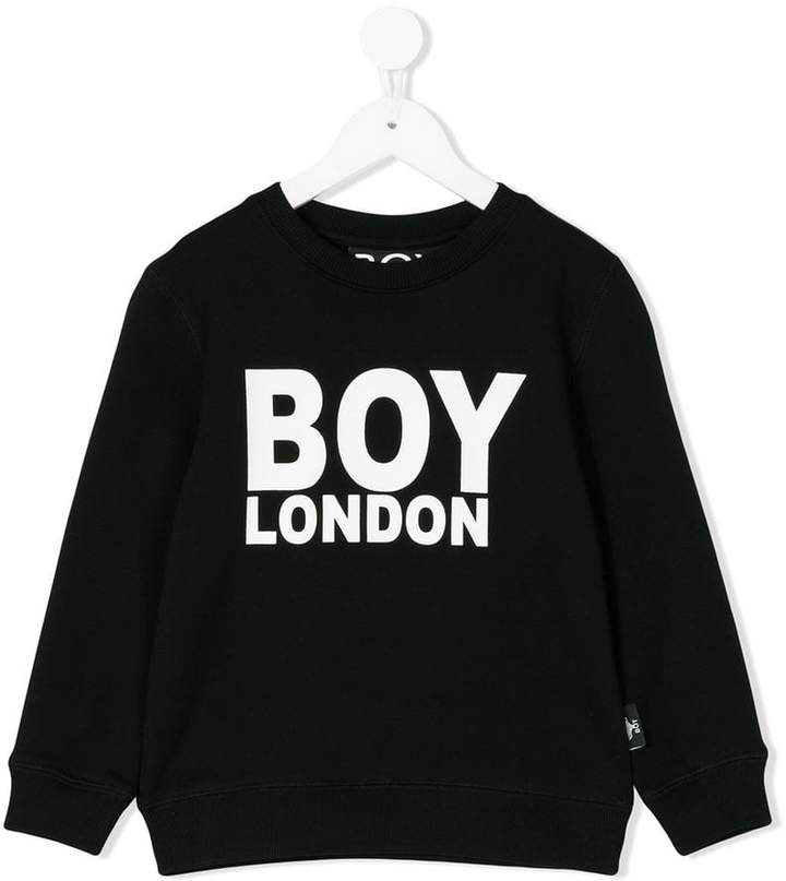 Boy London Kids logo printed sweatshirt