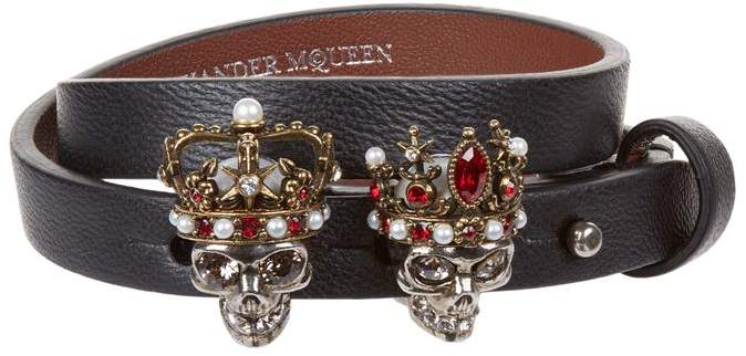 Queen and King Skull Bracelet