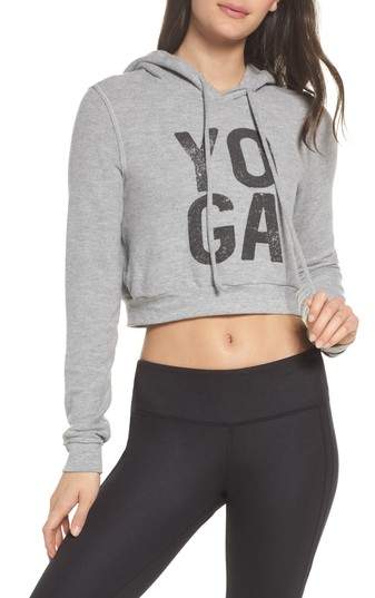 More Yoga Crop Hoodie