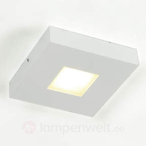 Hochwertige LED-Deckenlampe Cubus, weiß