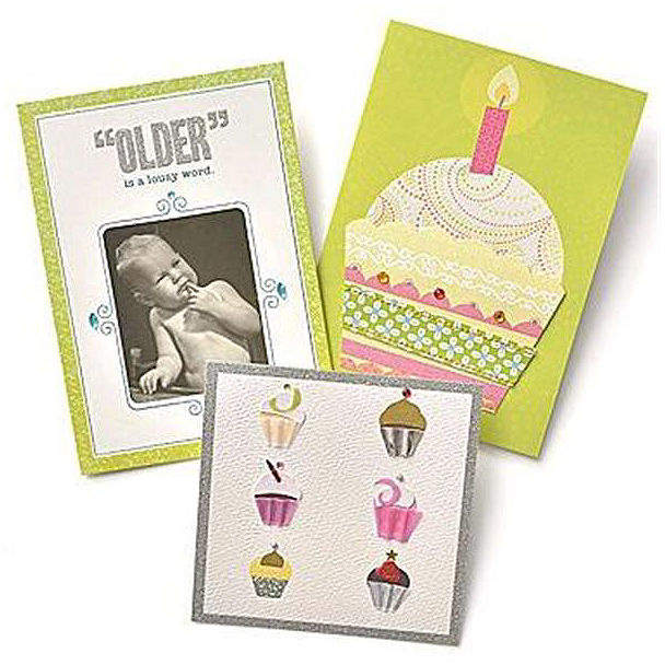 GARTNER STUDIOS Gartner Greetings Premium Greeting Cards, 3 pack - Birthday
