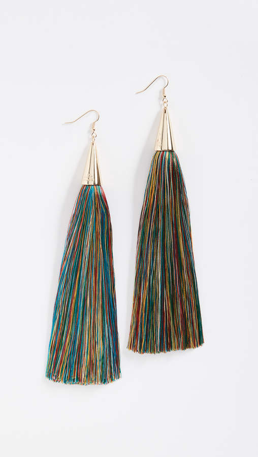 15cm Silk Tassel Earrings