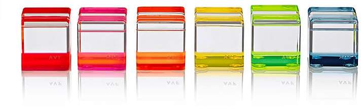 Alexandra Von Furstenberg Set Of 6 Fearless Rock Block Place Card Holders