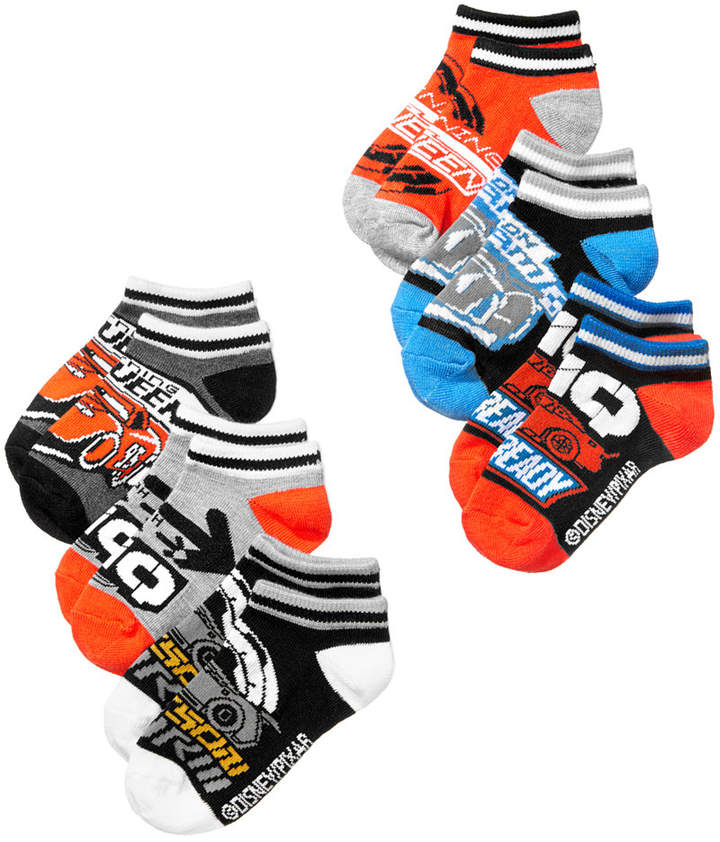 Disney'sandreg; Cars 6-Pk. No-Show Socks, Little Boys and Big Boys