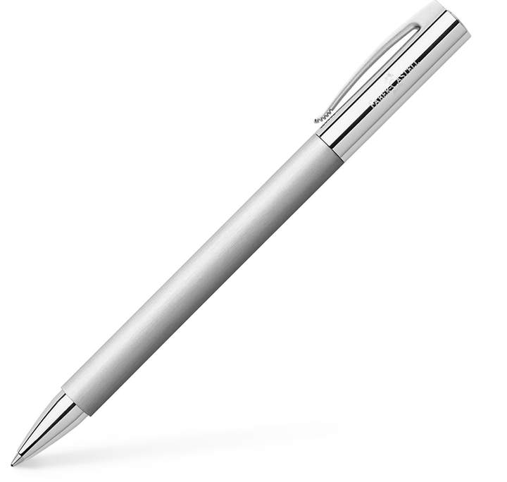 Ambition Stainless Steel Ballpoint Pen, Silver