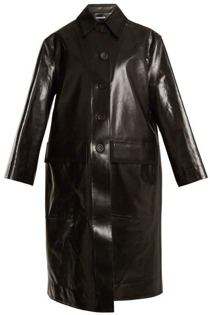 KWAIDAN EDITIONS Sutcliffe point-collar raincoat