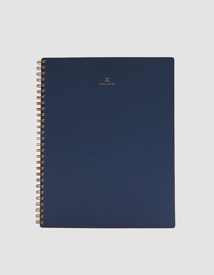 Notebook in Oxford Blue