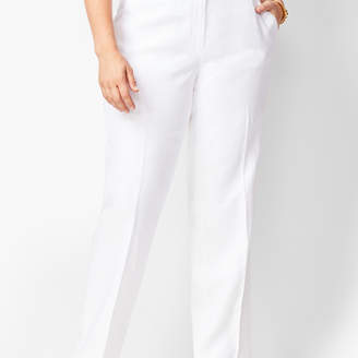 Talbots Windsor Linen Wide-Leg Pants - Lined