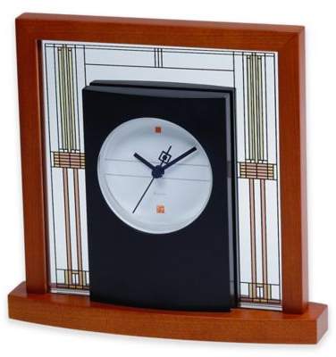 Willits Table Clock in Cherry