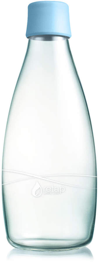 retap - Trinkflasche mit Deckel, 0,8 L, babyblau