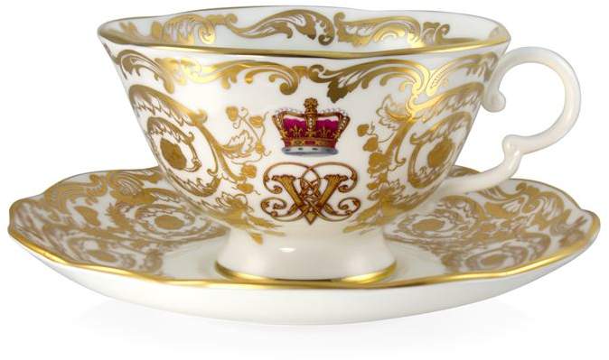 Royal Collection Trust Victoria and Albert Teacup and Saucer Set