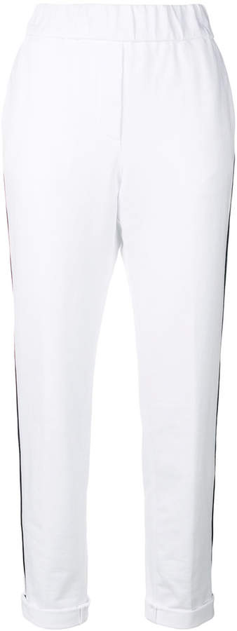 Schmale Cropped-Hose
