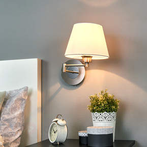 Wandleuchte Berlin chrom