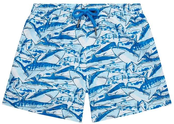 Sunuva Shark Print Swim Shorts
