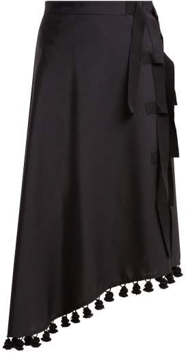 Basilica tassel-embellished midi skirt