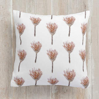 African Protea Square Pillow