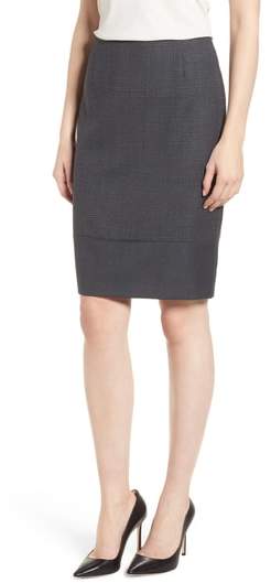 Vibena Wool Suit Skirt