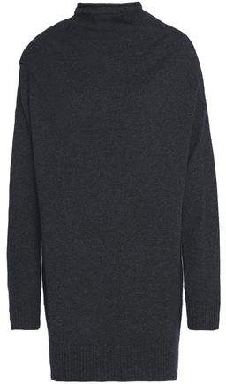 Michelle Mason Draped Wool Yak And Cashmere-Blend Sweater