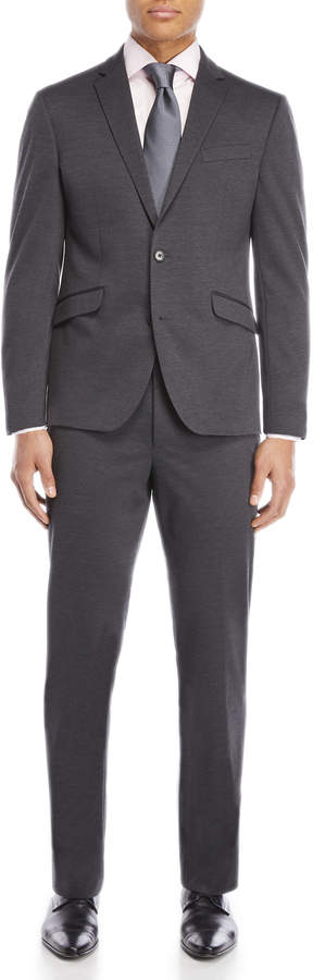 Two-Piece Charcoal Ready Flex Suit