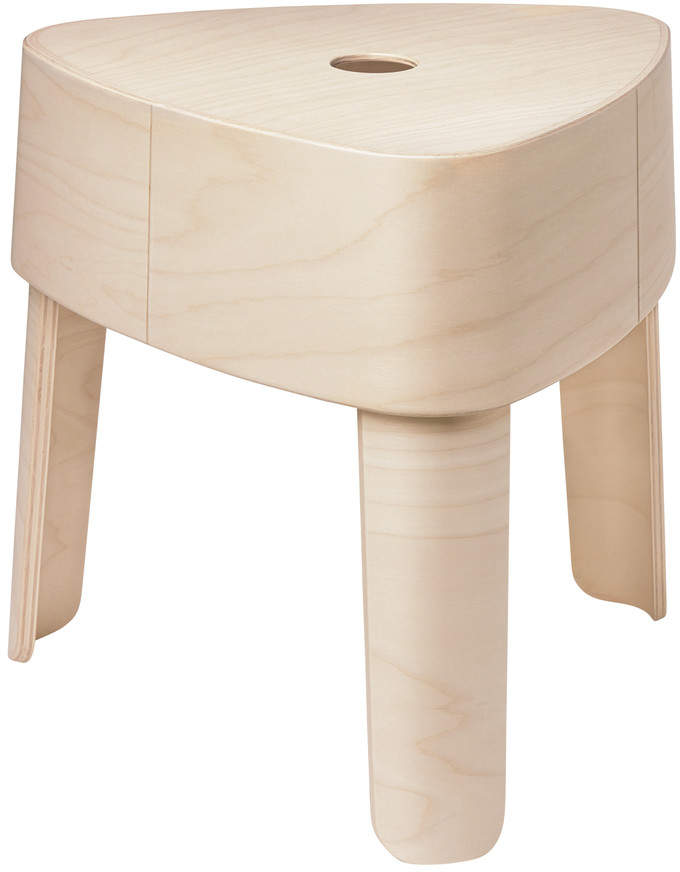Plektra Stool 406 x 409 mm, Sperrholz