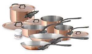 10-Piece Copper Cookware Set