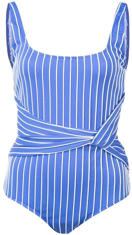 striped tank swimsuit