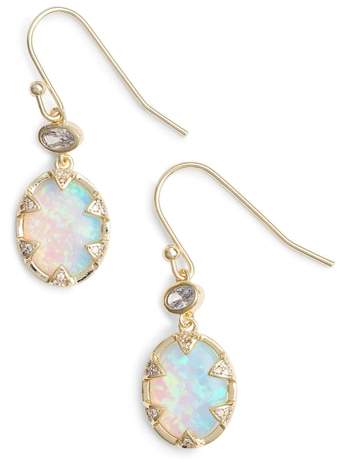 Alyssa Opal Drop Earrings