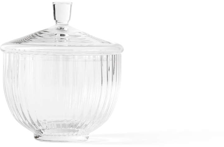 Lyngby Porcelæn - Bonbonniere, Glas, transparent, ø 10 cm