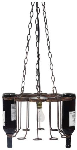 CREATIVE CO-OP Chandelier Bottle Holder